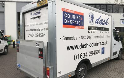 New Van Graphics for Rochester Based Couriers