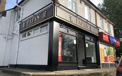 Papa’s Fish & Chip Shop Rochester gets new look Signs