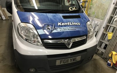 Van Signwriting for Facilities Company