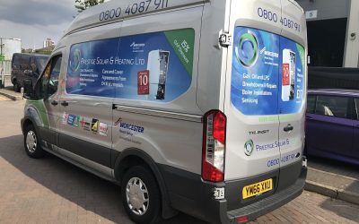 Local companies get their Vans Signwritten up in Rochester !!