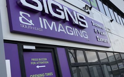 3D Colour change LED Fascia Sign Rochester