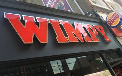 Wimpy Fascia Signage